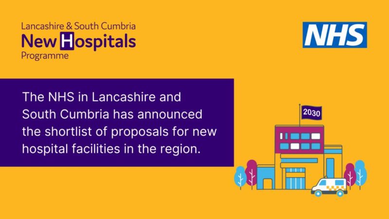 NHS Cumbria hospital changes graphic